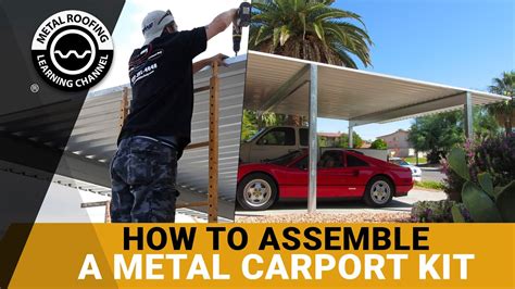 metal carport installation guide